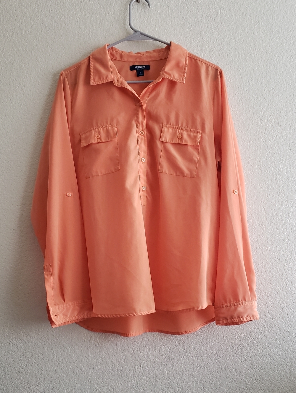 🧡 Women's Old Navy Orange Blouse